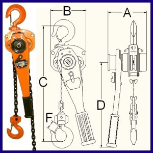 臺(tái)灣帕薩克VL型手搖吊車 臺(tái)灣帕薩克VL型手搖吊車